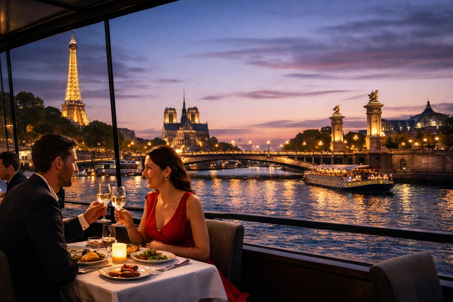 Réserver un dîner croisière sur la Seine : ce qu’il faut savoir