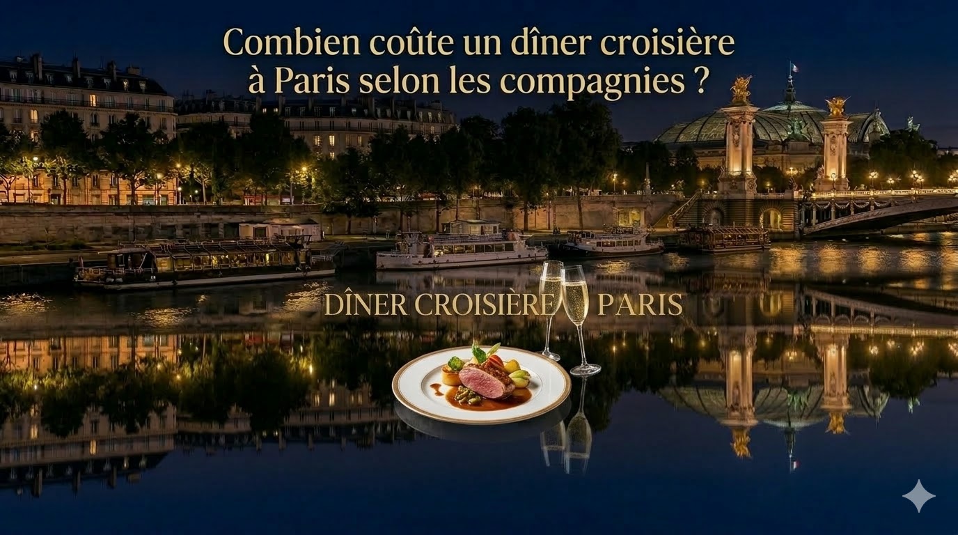 Quelle croisière choisir pour une soirée romantique à Paris ?